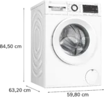 Lave-linge frontal Bosch Série 6, 9 kg, 1400 tr/min, classe énergétique A – Image 7