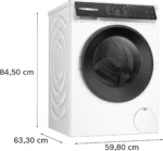 Lave-linge frontal Bosch Série 6 9 kg 1400 tr/min, classe énergie A – Image 2