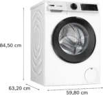 Lave-linge frontal Bosch Série 6, 9 kg, 1400 tr/min – Image 7