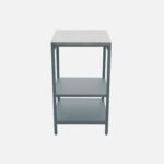 Cuisine extérieure Naxos 3 modules avec barbecue gaz 3 brûleurs, acier bleu gris – Image 5