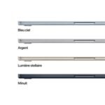 Apple MacBook Air M4 (2025) 13 pouces, 256 Go, 16 Go, Bleu ciel, AZERTY – Image 3